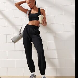 Abercrombie & Fitch neoKNIT YPB Black Jogger Size XXSP